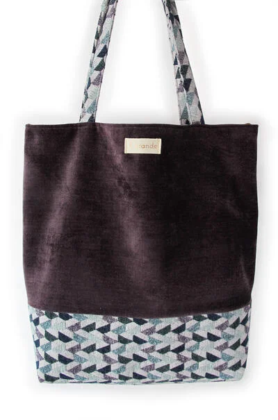 Bolso Shopper - Morado